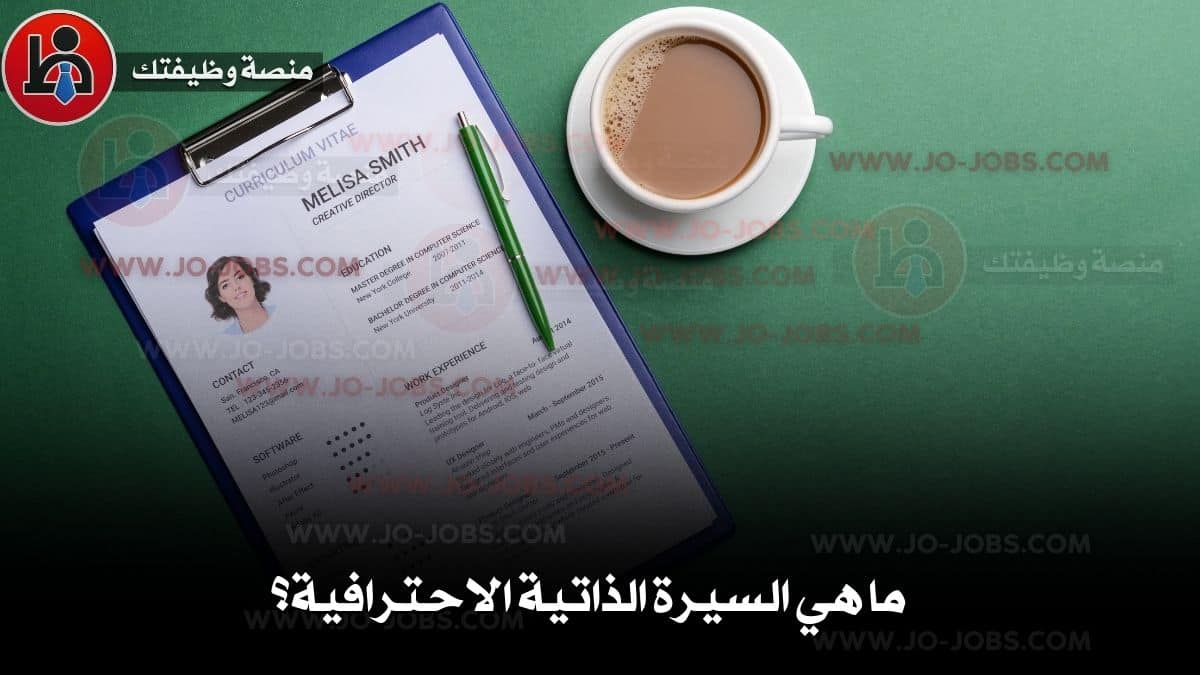ما هي السيرة الذاتية الاحترافية؟