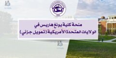 منحة كلية يونغ هاريس في الولايات المتحدة الأمريكية – برامج البكالوريوس – تمويل جزئي 2025
