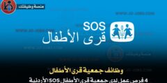 إعلان توظيف صادر عن قرى الأطفال SOS – الاردن